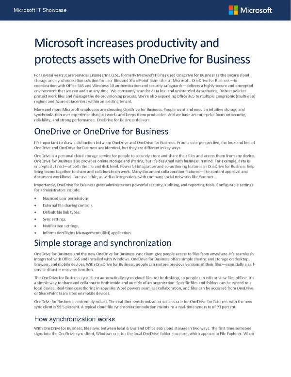 BYL Microsoft 20increases 20productivity 20and 20protects 20assets 20with 20OneDrive 20for 20Business App Infra BCDR thumb