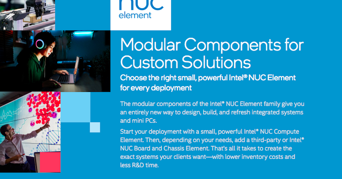 Modular Components for Custom Solutions UNITECH COMPUTERS
