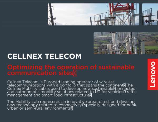 Cellnex Telecom - Optimizing the operation of sustainable communication ...