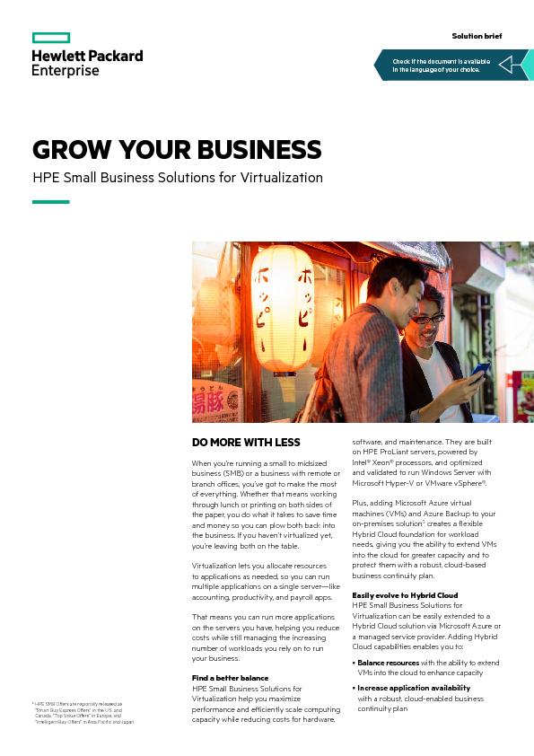 Grow Your Business Solution Brief thumb