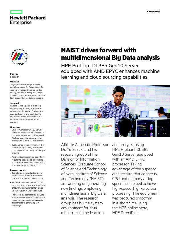 a00072133enw Case Study NAIST HPE Servers with AMD thumb