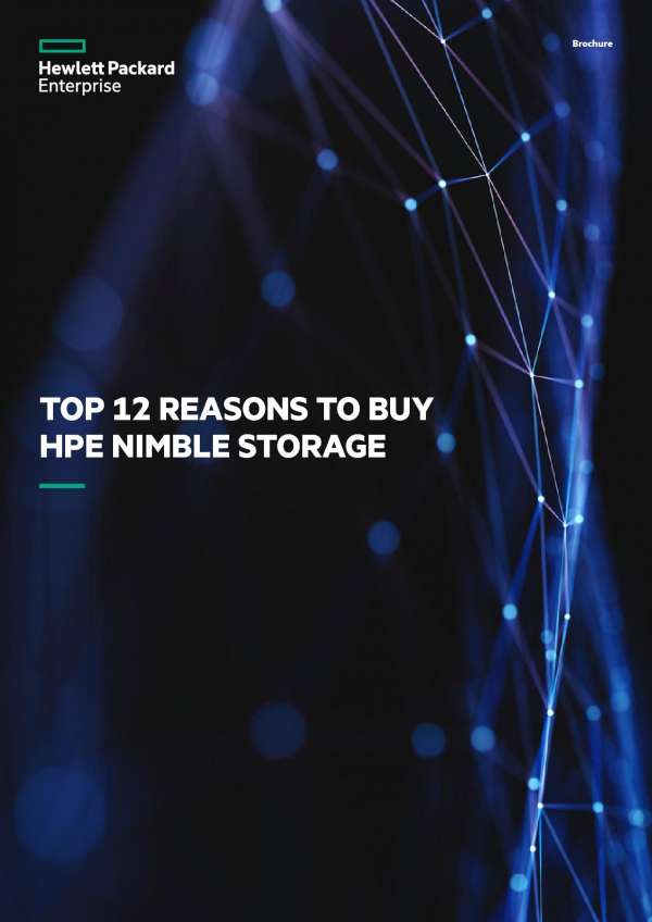 Brochure Top 12 reasons to buy HPE Nimble Storage thumb