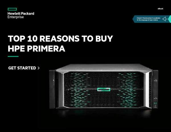 Interactive Brochure Top 10 reasons to buy HPE Primera thumb