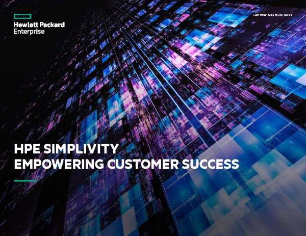 Success Story HPE SimpliVity Empowering Customer Success thumb