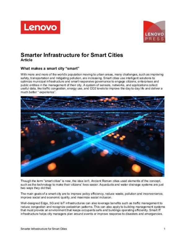 Smart City Infrastructure thumb
