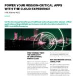 Solution Brief HPE Alletra 9000 Power your mission critical applications with the cloud experience 1 thumb