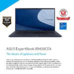 ASUS ExpertBook B9450CEA XV75 Data sheet v2 thumb