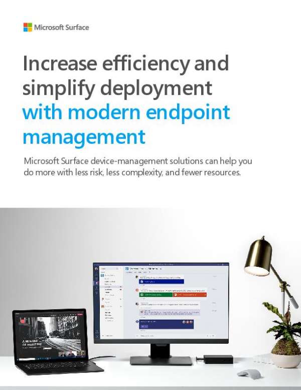 Surface Modern Endpoint Management eBook 072921 thumb