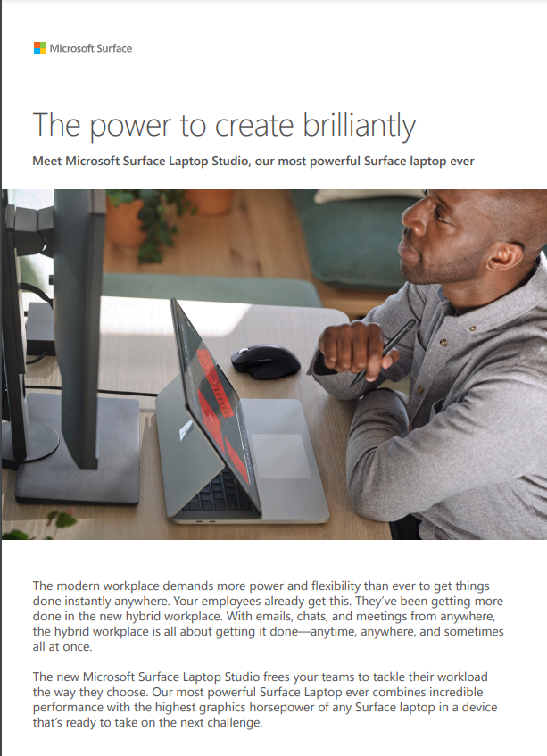 surface info