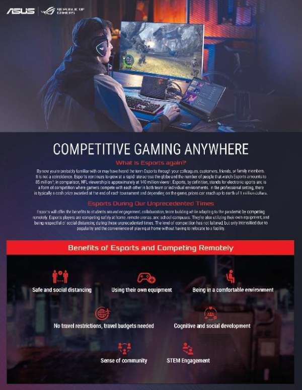 ASUS ROG Competitive Gaming Anywhere Flyer thumb