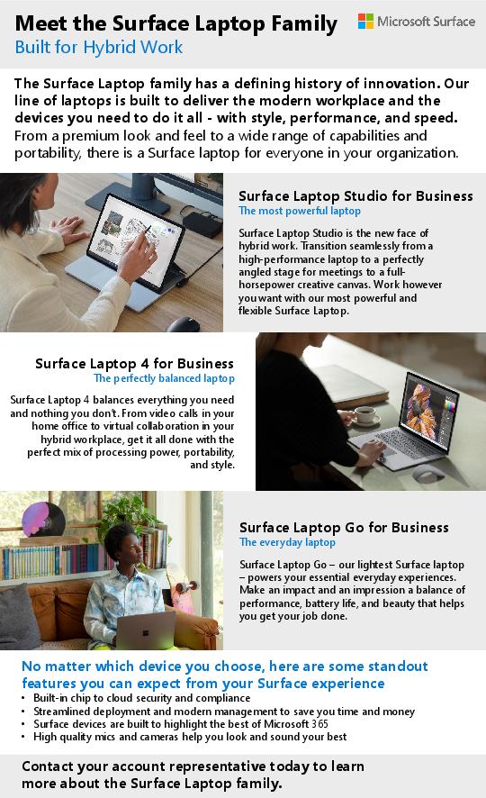 Surface Laptop Family Flyer thumb