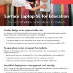 Surface Laptop SE Flyer ITDM thumb