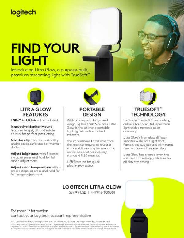 Logitech Litra Glow thumb