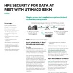 Solution Brief HPE security for data at rest with Utimaco ESKM thumb