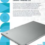 ThinkPad Z16 Gen 1 Datasheet 1 thumb