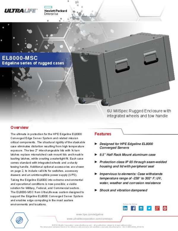 UltraLife HPE EL8000 Rugged Enclosure v5 thumb