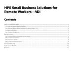 HPE Small Business Solutions Remote Workers thumb