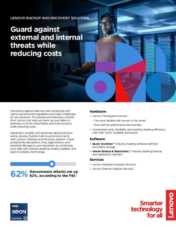 Pursue The New RF Backup Recovery Flyer thumb
