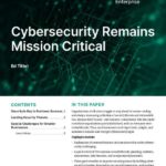 Interactive Business White Paper Cybersecurity Remains Mission Critical thumb