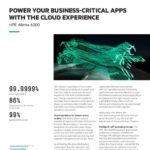 Solution Brief HPE Alletra 6000 Power your business critical applications with the cloud experience 1 thumb