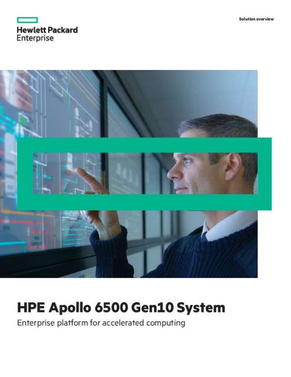 HPE Apollo 6500 Gen10 System thumb