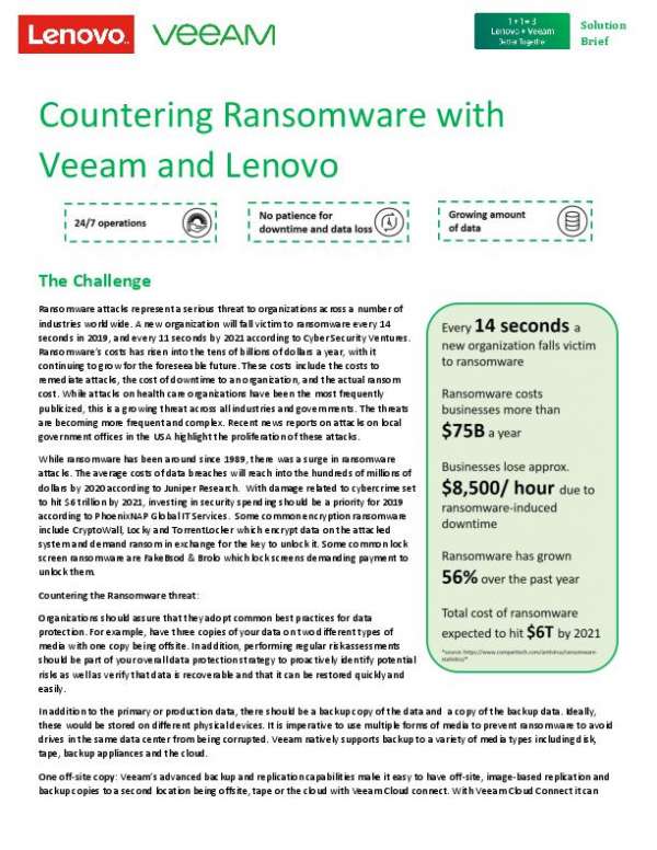 countering ransomware with veeam thumb