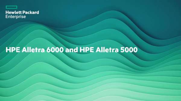 HPE Alletra 6000 and HPE Alletra 5000 EC 110722 thumb