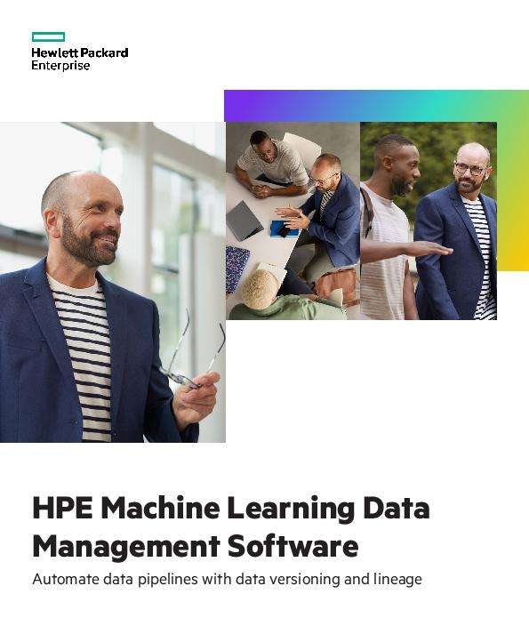 Solution Overview HPE Machine Learning Data Management Software 1 thumb