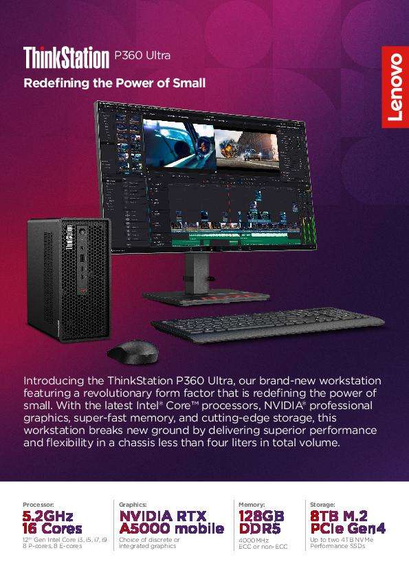 ThinkStation P360 Ultra Datasheet Final thumb