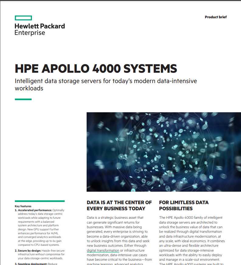 hpe apollo