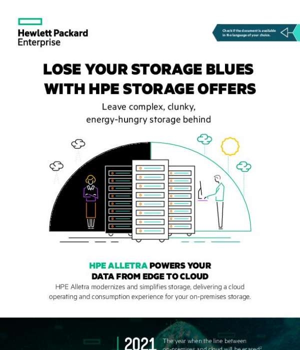 Lose your Storage Blues with HPE Storage offers infographic a00115959enw thumb