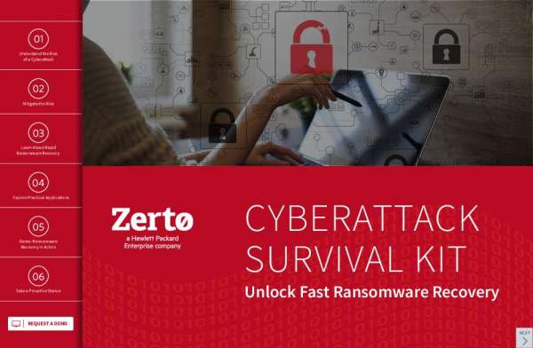 Zerto Cyber Attack Survival Kit 1 thumb