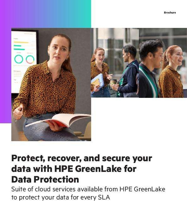 Protect recover and secure your data with HPE GreenLake for Data Protection a00118333enw thumb