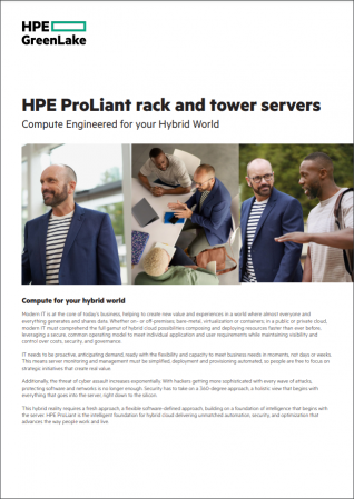 hpe proliant