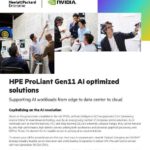 HPE ProLiant Gen11 AI optimized solutions thumb