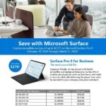 Surface Pro 9 Announcement Flyer thumb