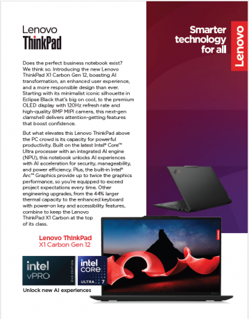 ThinkPad X1 Carbon Gen 12 thumb