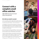 HPE Connect with a complete small office solution C13W11 thumb