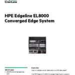 HPE Edgeline EL8000 Converged Edge System Data sheet thumb