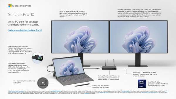 Surface Pro 10 Datasheet C16W10 8 19 thumb