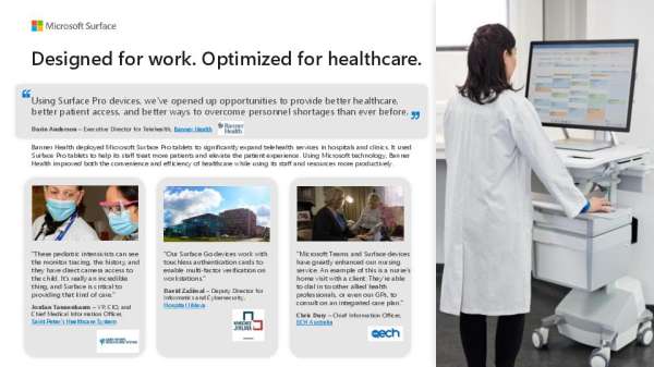 Surface for Healthcare Customer Story C16W11 8 26 thumb