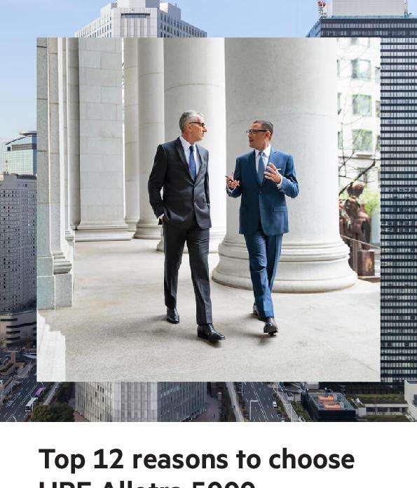 Top 12 reasons to choose HPE Alletra 5000 thumb