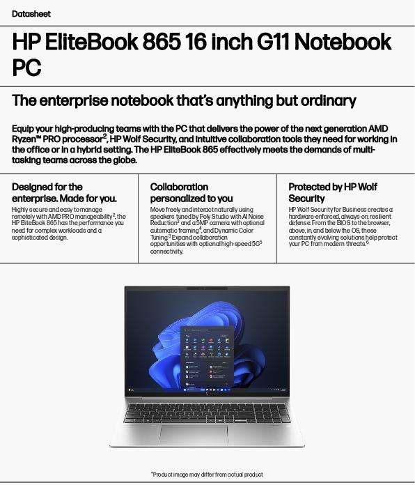 ds HP EliteBook 865 16 inch G11 thumb