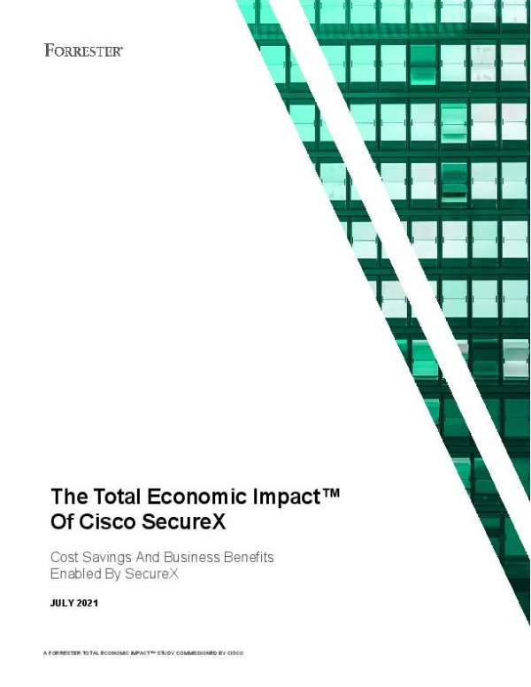 TheTotalEconomicImpactOfCiscoSecureX 1 1 thumb