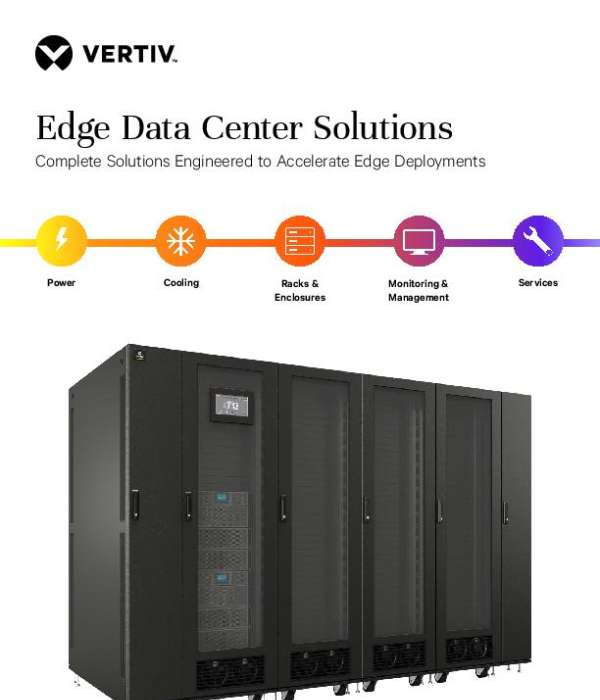 Vertiv Edge Data Center Solutions thumb