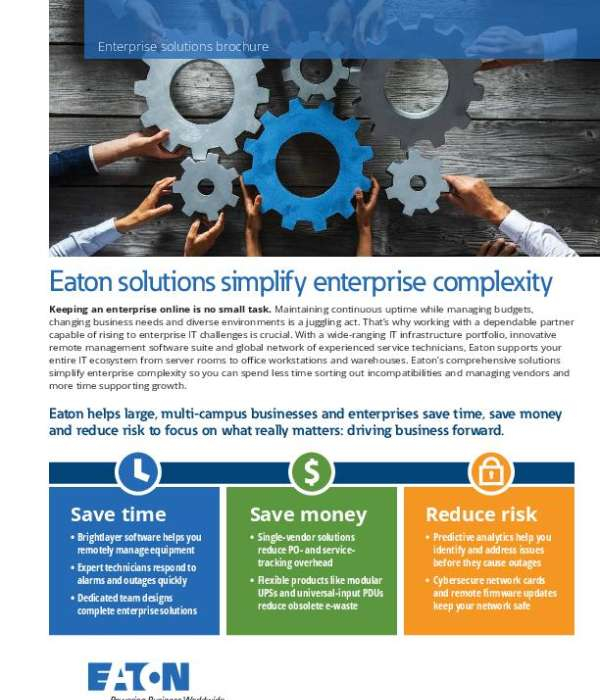 eaton enterprise solutions brochure br153170en thumb