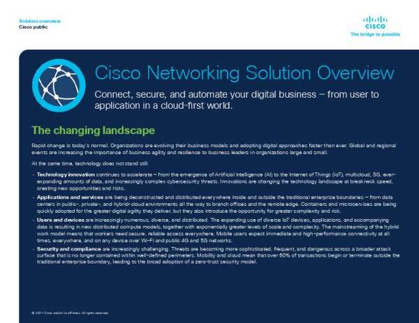 Cisco Networking Solution Overview 1 thumb
