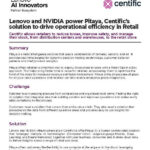 ww solution brief centific pitaya retail intelligence platform lenovo nvidia ai innovatorspdf thumb